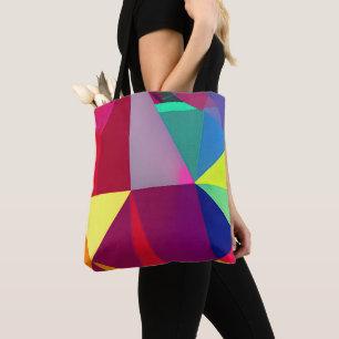 Bolso De Tela "Spectrum Shift: Una vívida abstracción"