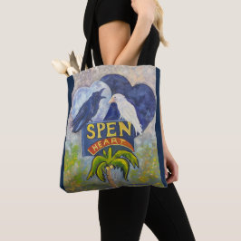 Bolso De Tela SpenHeart, Spenard, Icono de Anchorage Tote Bag