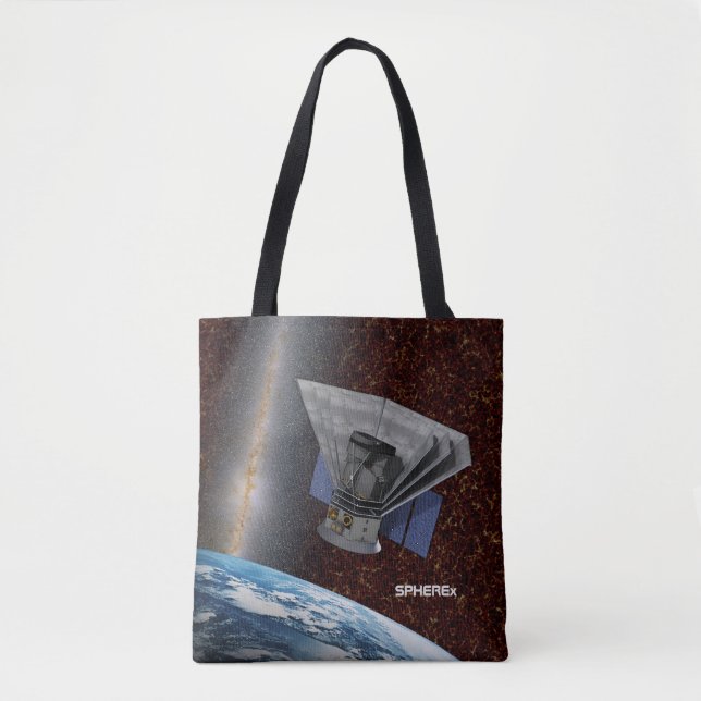 Bolso De Tela SPHEREx Galaxy Hunter Spacecraft (Anverso)