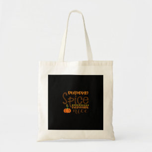 Bolso De Tela Spice De Calabaza Y Todo Lo Que Buena Cita Eslora