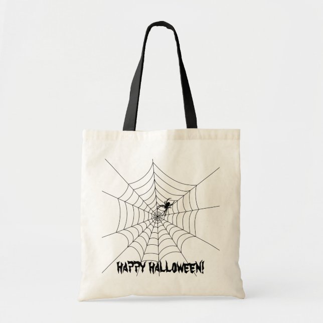 Bolso De Tela Spider Web (Frente)