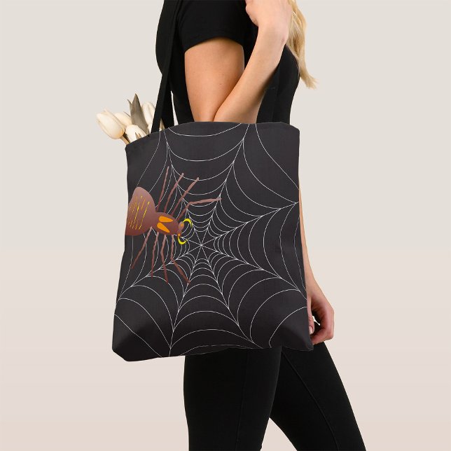 Bolso De Tela Spider Y Spider Web (Subido por el creador)