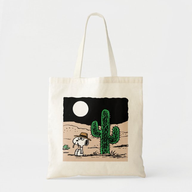 Bolso De Tela Spike en el desierto de Moonlit (Frente)