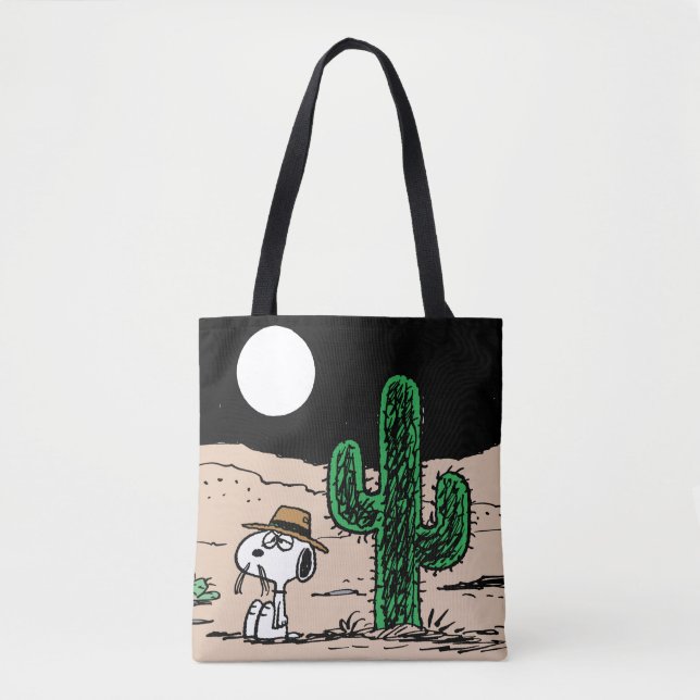 Bolso De Tela Spike en el desierto de Moonlit (Anverso)
