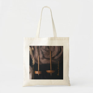 Bolso De Tela Spindles Fleece y Drop