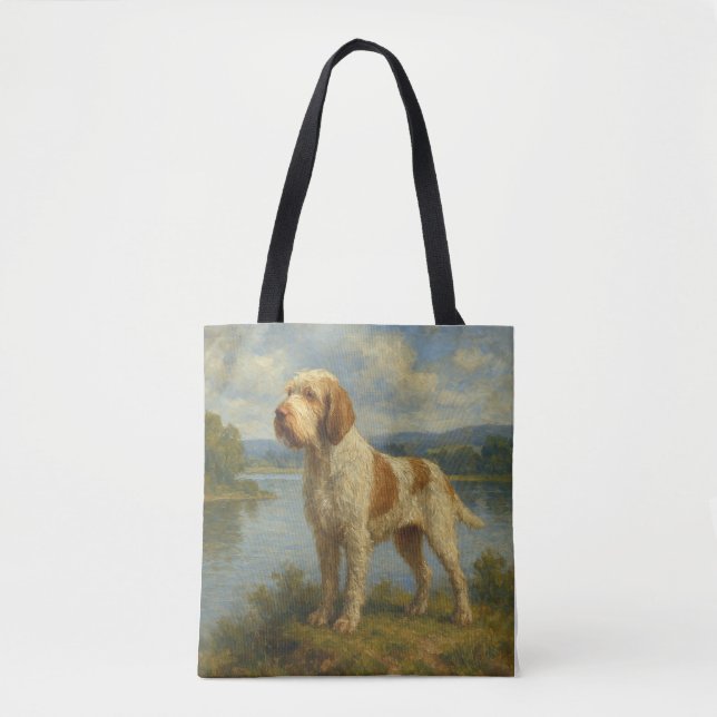 Bolso De Tela Spinone Italiano (Anverso)