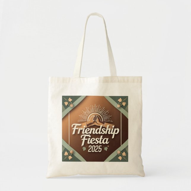 Bolso De Tela Spiritual Friendship Fiesta Tote Bag 2025 (Frente)