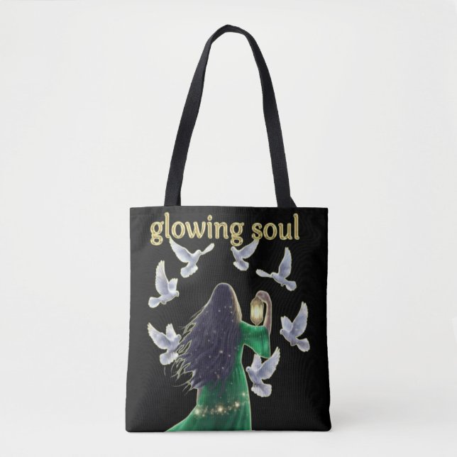 Bolso De Tela Spiritual women with lantern EVERY DAY (Anverso)