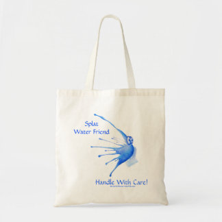 Bolso De Tela Splat, amigo del agua de waterfolk.com Tote