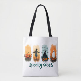 Bolso De Tela Spooky Season, Vintage Halloween Ghost