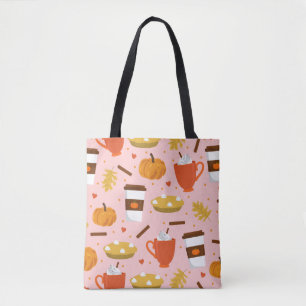 Bolso De Tela spp. de calabaza de amor rosa