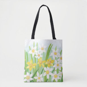 Bolso De Tela Spring Daffodils