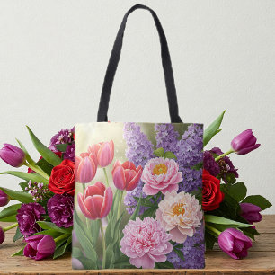 Bolso De Tela Spring Floral Bag – Elegant Mother’s Day Gift