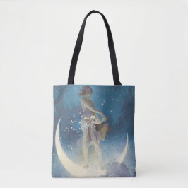Bolso De Tela Spring Scattering Stars vintage illustration