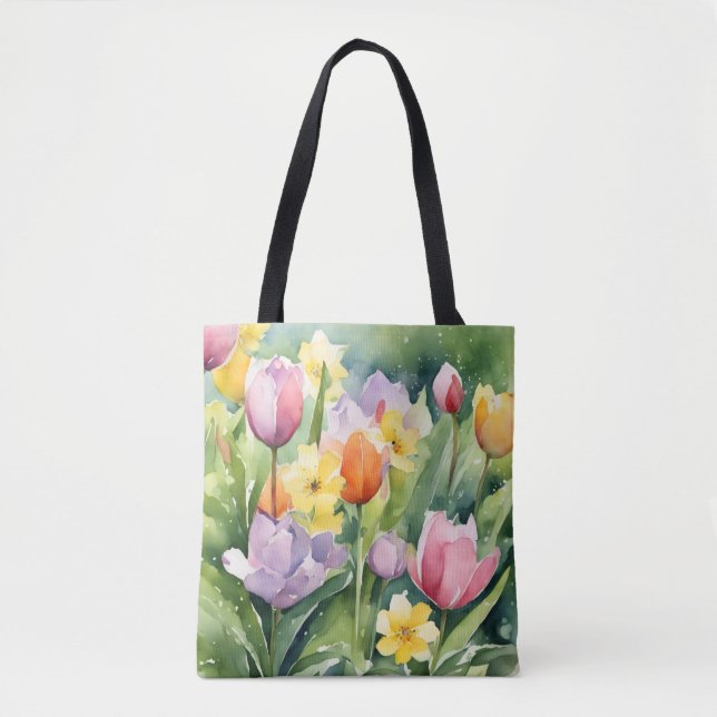 Bolso De Tela Springtime is Coming (Anverso)