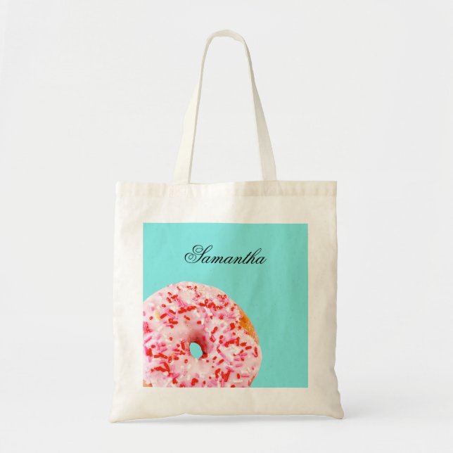 Bolso De Tela Sprinkle Donut (Frente)