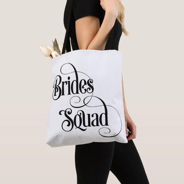 Bolso De Tela Squad de Novias (Detalle)