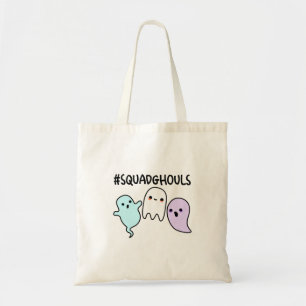 Bolso De Tela Squad Ghouls Funny Halloween Ghost Pun