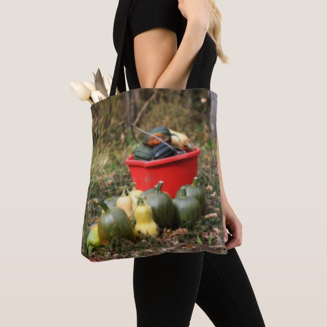 Bolso De Tela Squash Country Garden Harvest (Detalle)