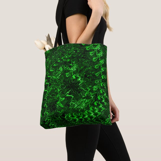 Bolso De Tela Squiggly Garden... (Detalle)