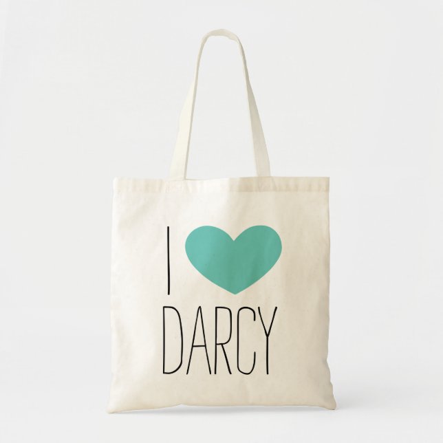Bolso De Tela Sr. Darcy Natural Canvas Tote (Frente)