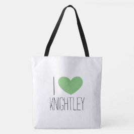Bolso De Tela Sr. Knightley Tote