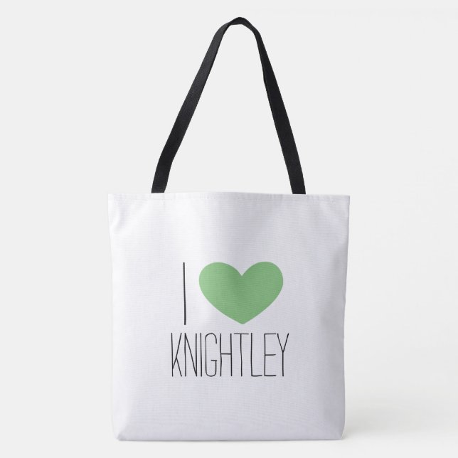 Bolso De Tela Sr. Knightley Tote (Anverso)