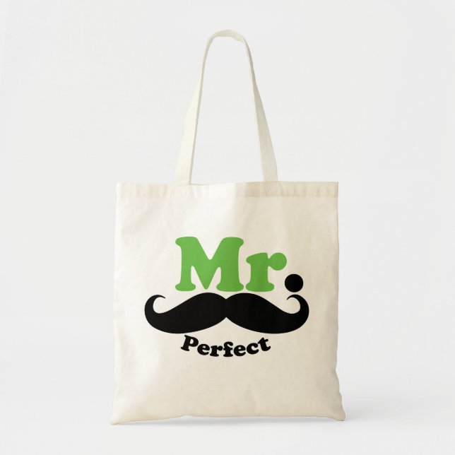Bolso De Tela Sr. Perfect (Frente)