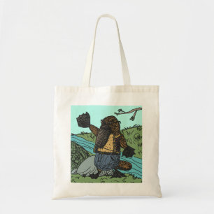 Bolso De Tela Sr. Platypus Tote