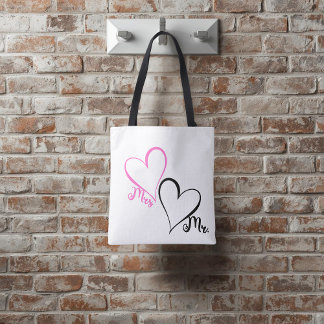 Bolso De Tela Sr. y Sra. Tote
