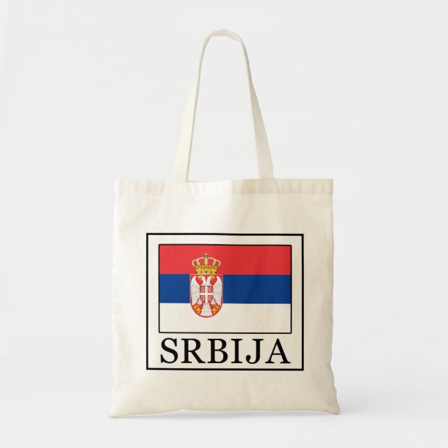 Bolso De Tela Srbija (Frente)