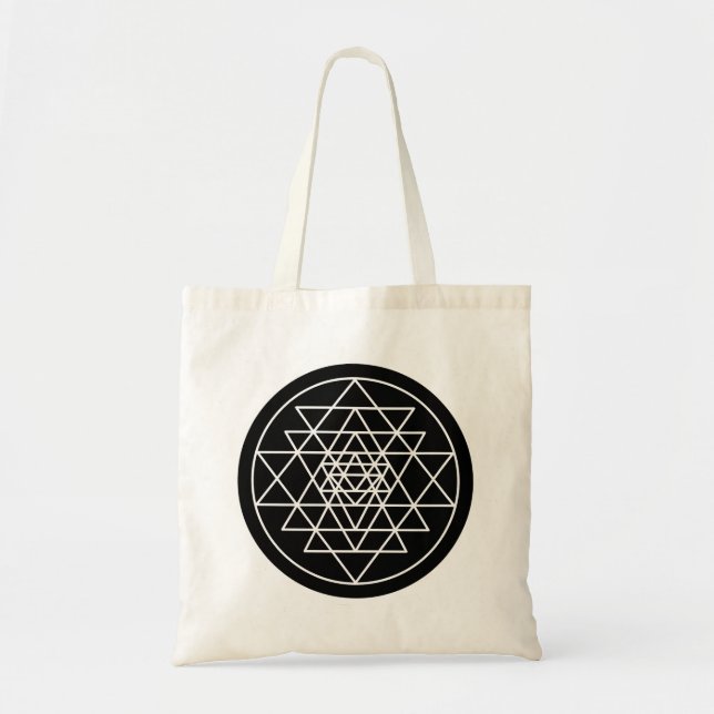 Bolso De Tela Sri Yantra (Frente)