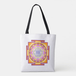 Bolso De Tela Sri Yantra Chakra Shiva Shakti Navayoni Goddess 