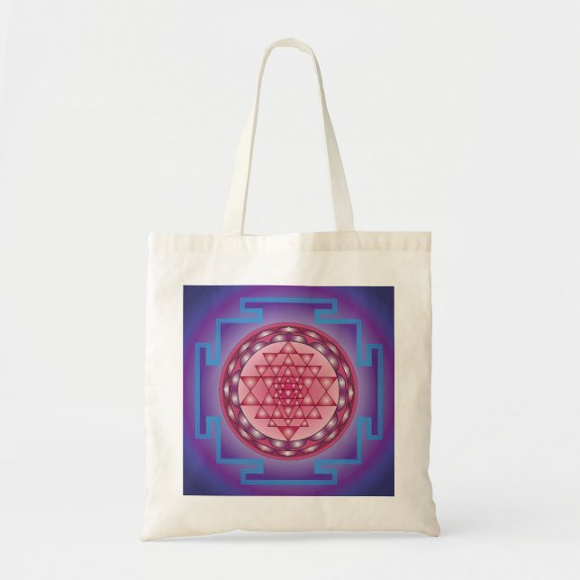 BOLSO DE TELA SRI YANTRA - SANTUARIO (Frente)