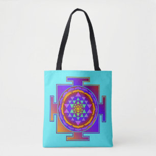 Bolso De Tela sri yantra + tu trasero. e ideas