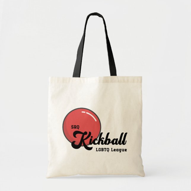 Bolso De Tela SRQ Kickball Tote Bag (Frente)