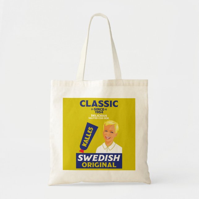 Bolso De Tela Ssmörgåskaviar Fish Kaviar (Frente)
