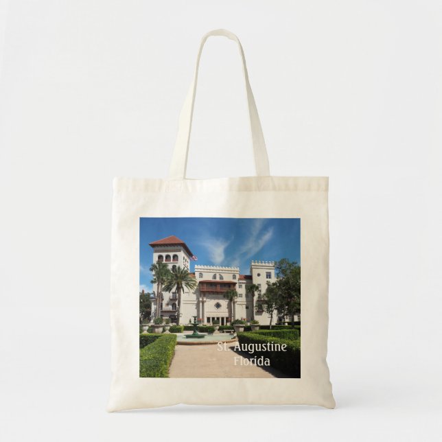 Bolso De Tela St. Augustine Florida (Frente)