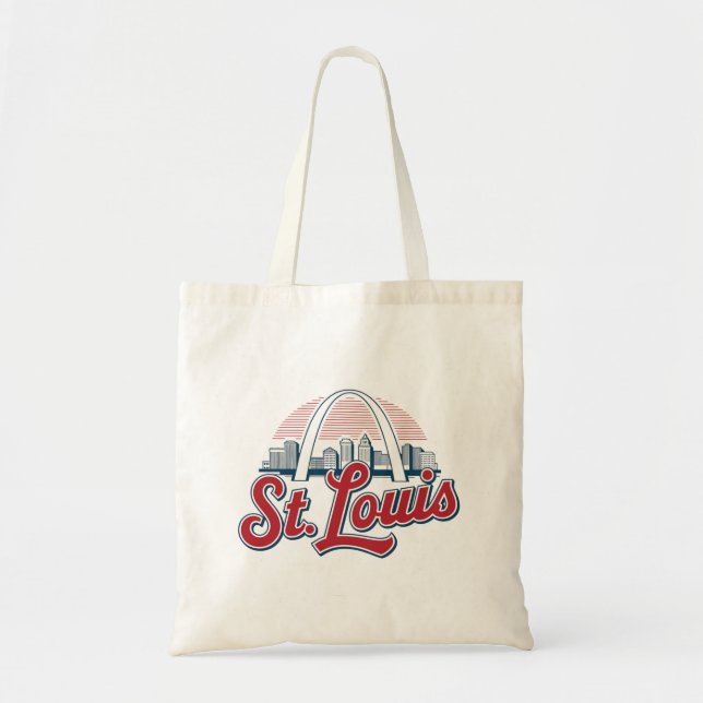 Bolso De Tela St. Louis Gateway Arch, Travel (Frente)