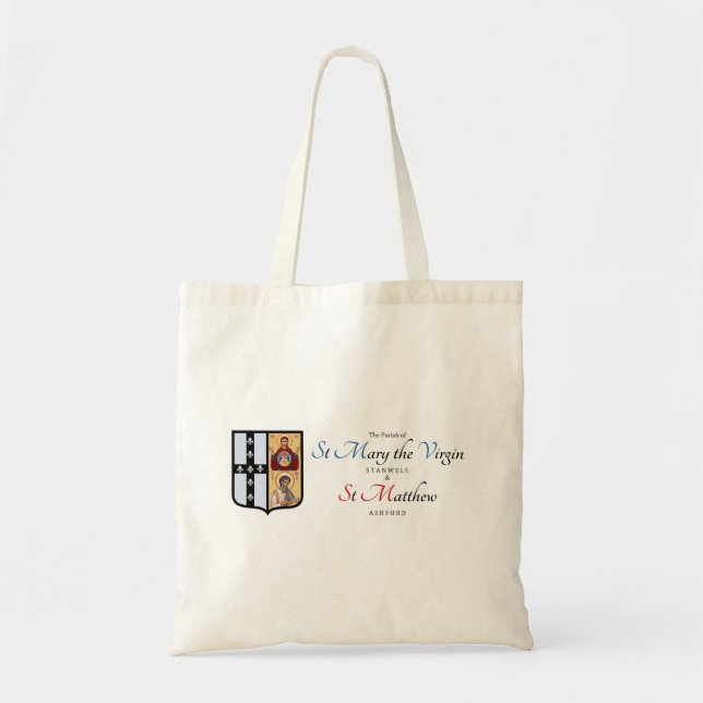 Bolso De Tela St Mary & St Matthew Parish Shopper (Frente)
