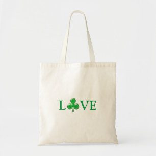 Bolso De Tela St. Patrick's Day Irish Love Green Clover Shamrock
