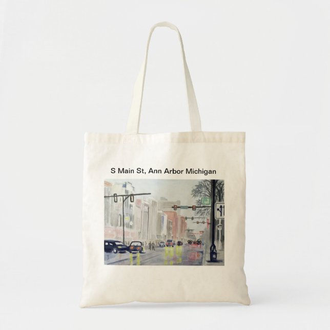 Bolso De Tela St principal de S, Ann Arbor Michigan (Frente)