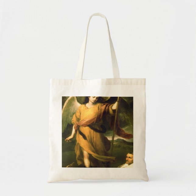 Bolso De Tela St Raphael Archangel (Frente)