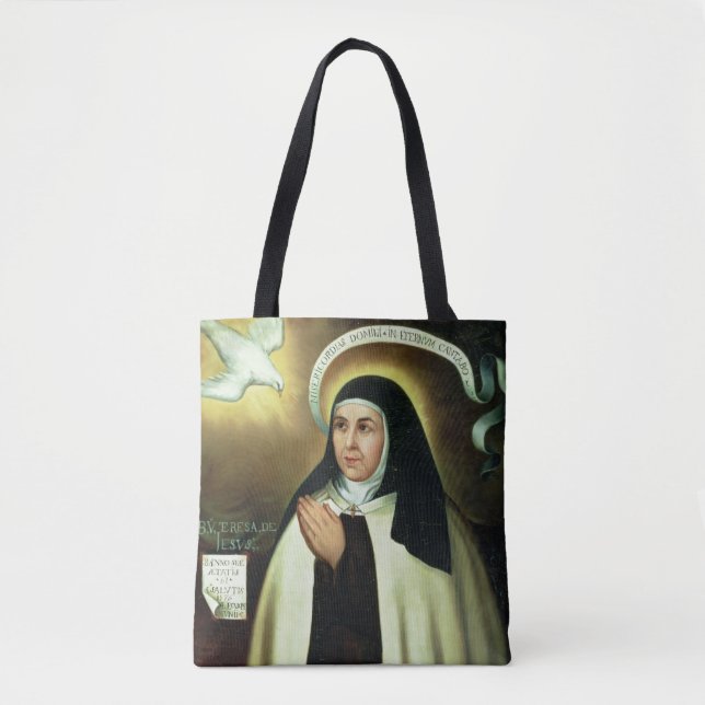 Bolso De Tela St Theresa de Ávila 1570 (Anverso)