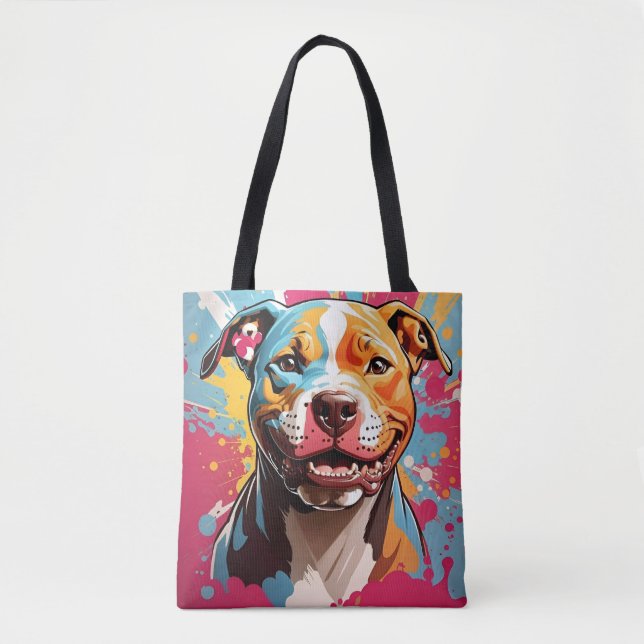 Bolso De Tela Staffordshire Birthday Fun (Anverso)