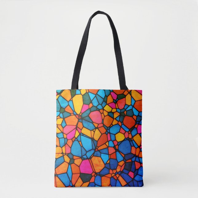 Bolso De Tela Stain Glass (Anverso)