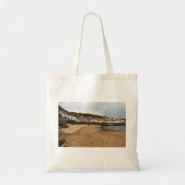 Bolso De Tela Staithes Harbour Beach and Village Front