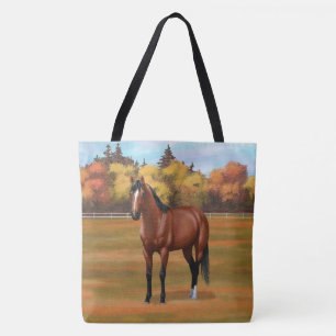 Bolso De Tela Stallion de caballos del barrio de Brown Bay