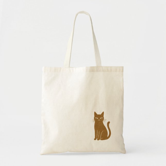 Bolso De Tela Stamp Kitty Daily Tote (Frente)