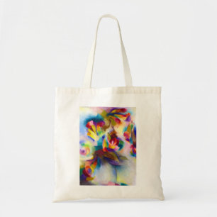Bolso De Tela Stanton Macdonald Wright Flores de trompeta